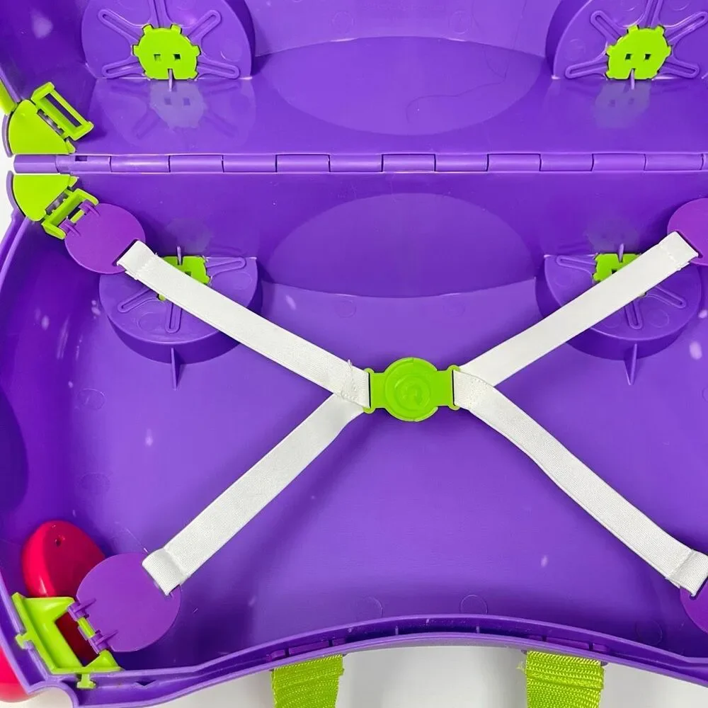 Trunki Ride On Kids Suitcase Purple Pink Green Melissa & Doug Luggage No Strap